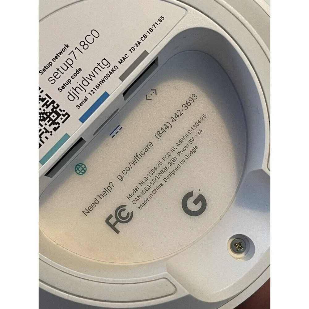 Google Wifi Home Wi-Fi System 3 Pack Router For The Whole House
